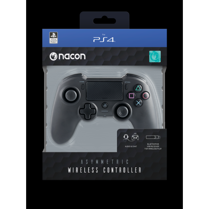 Kontroler Nacon PS4, črn