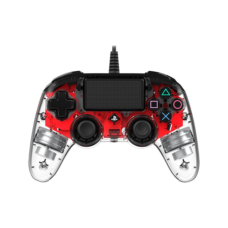Kontroler NACON PS4, rdeč