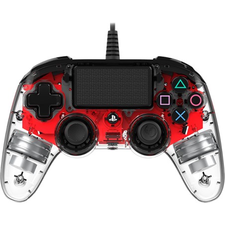 Kontroler NACON PS4, rdeč