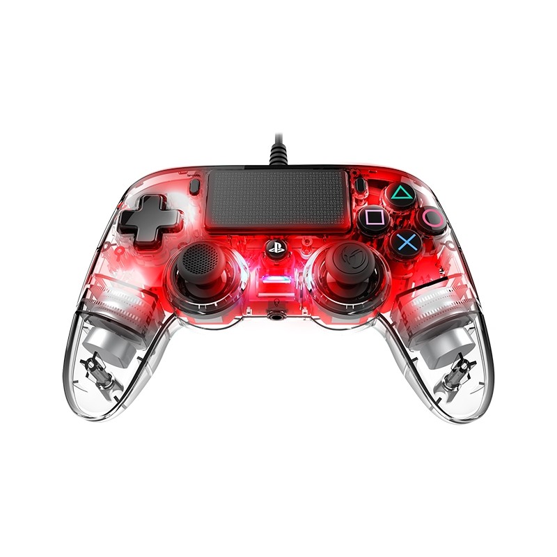 Kontroler NACON PS4, rdeč