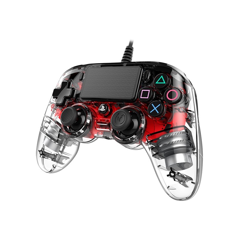 Kontroler NACON PS4, rdeč