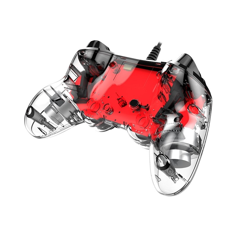 Kontroler NACON PS4, rdeč