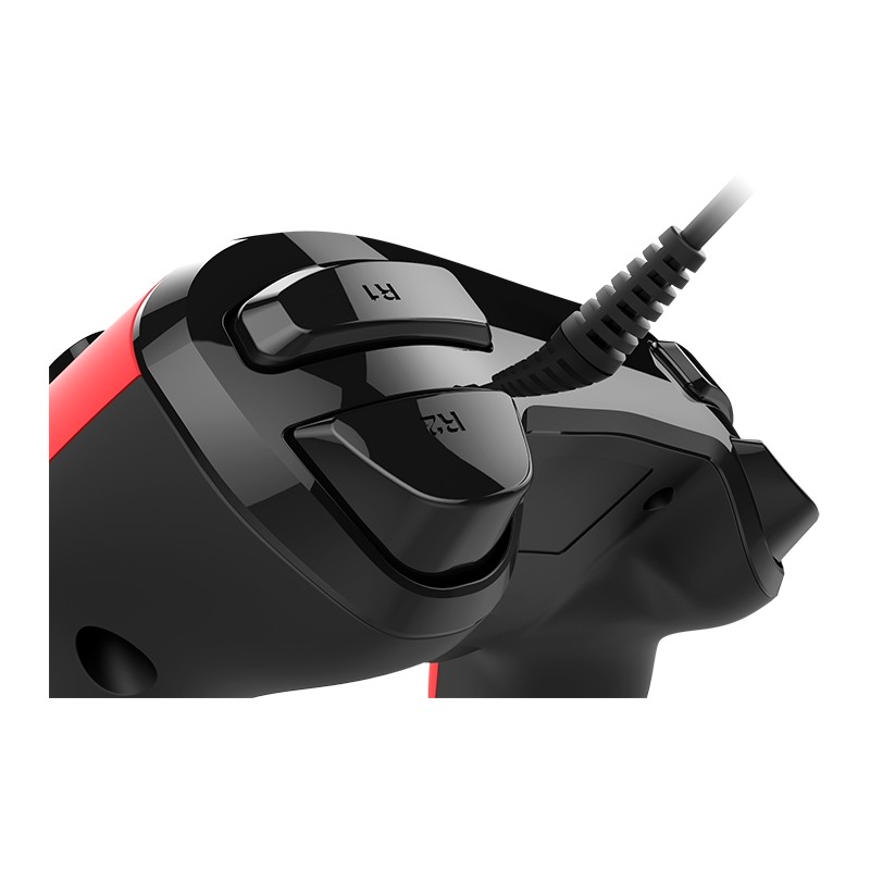 Kontroler NACON PS4, rdeč