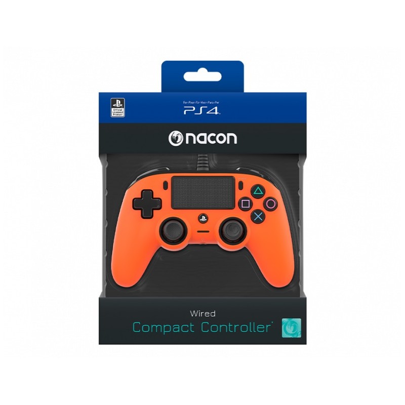 Kontroler NACON PS4, oranžen
