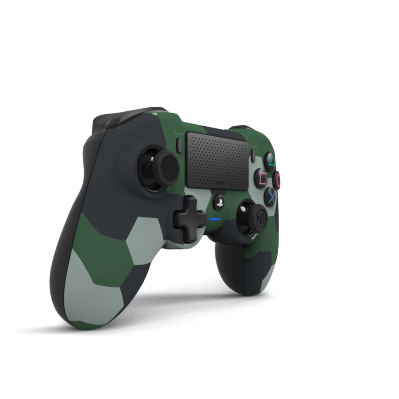 Kontroler NACON PS4 Asymmetric Wireless, zelen
