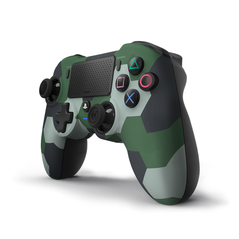 Kontroler NACON PS4 Asymmetric Wireless, zelen