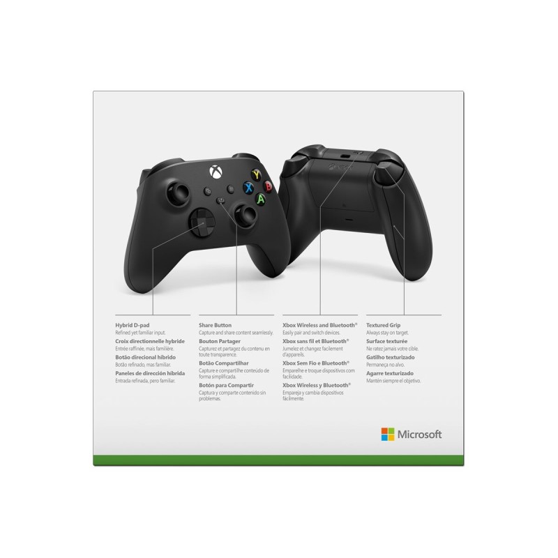 Kontroler MS Xbox Wireless + USB-C kabel, črn