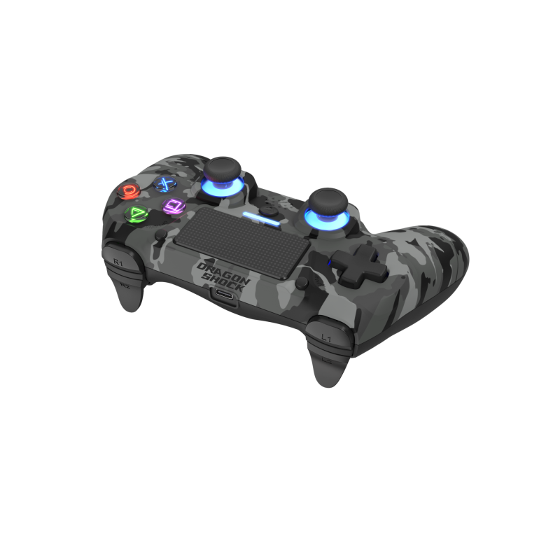 Kontroler DRAGONSHOCK MIZAR+, PS4/PC/Mobile, siv camo