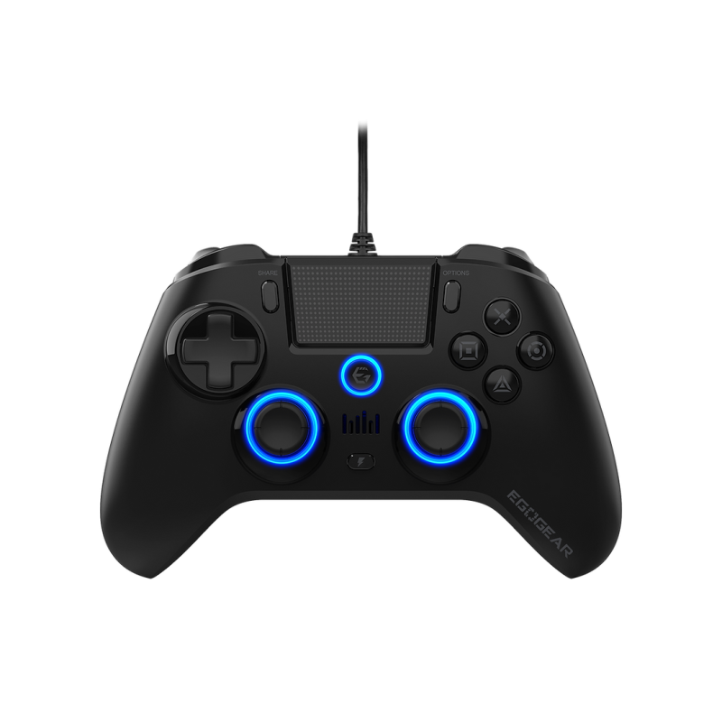 Kontroler EGOGEAR SC10 RGB, PS4/PC/PS3, črn