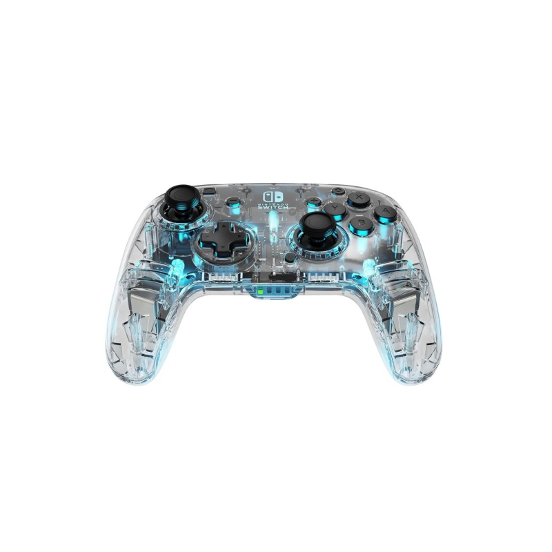 Kontroler PDP Afterglow Deluxe, Switch 2 & 1, prozoren