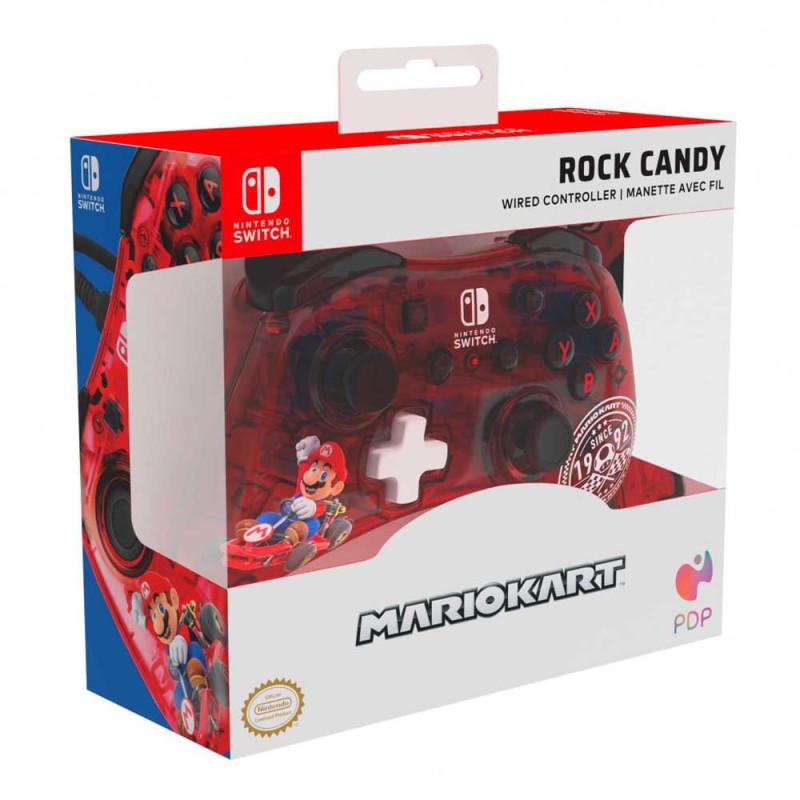 Kontroler PDP Nintendo Switch Rock Candy Mini – Mario Kart