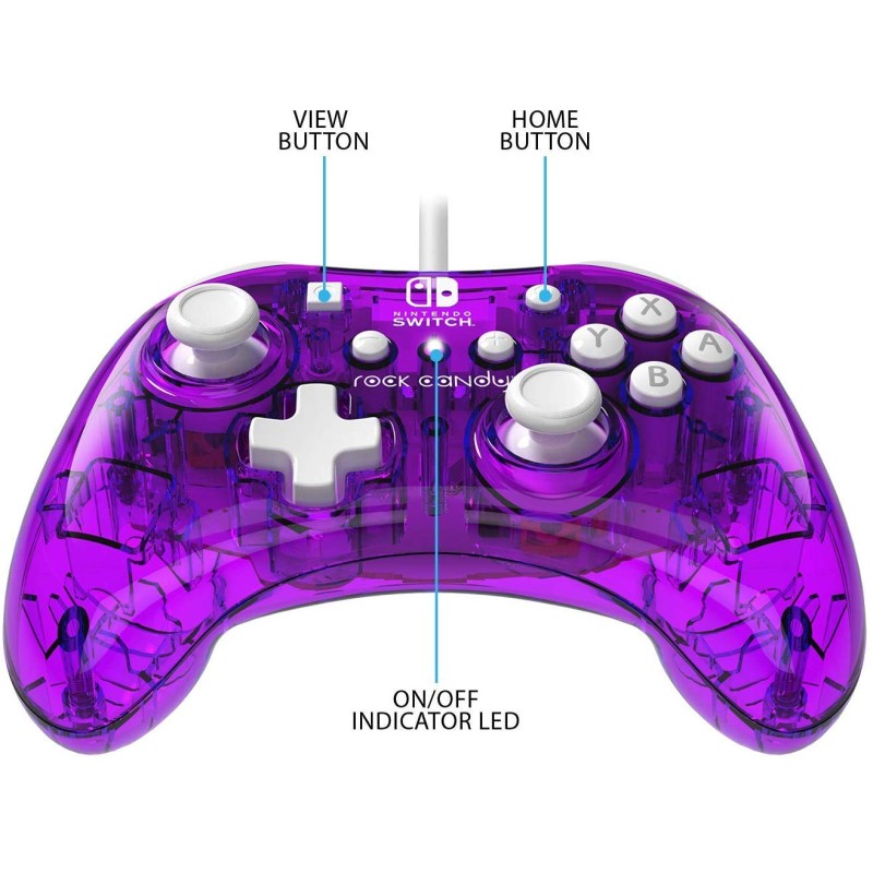 Kontroler PDP Rock Candy Mini Stormin’ Cherry, Switch