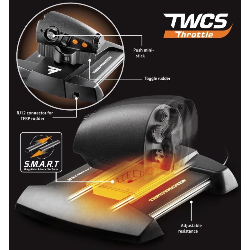 Igralna palica Thrustmaster T.16000M FCS HOTAS (PC)