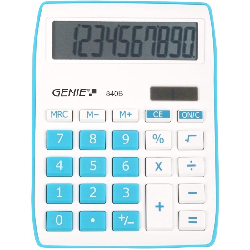 Kalkulator genie 10-mestni 840 b moder