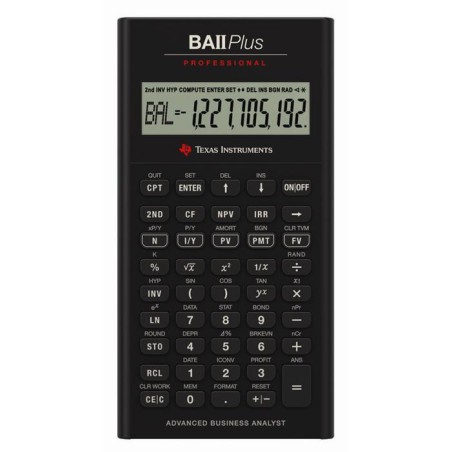 Kalkulator Texas Instruments ba-ii plus professional