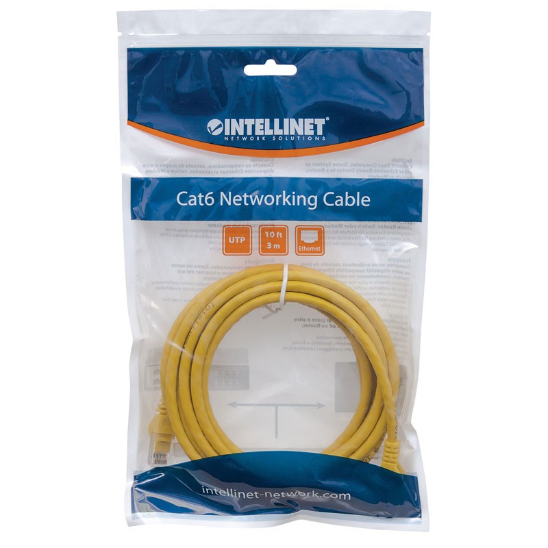 Mrežni kabel INTELLINET UTP CAT5e 3m rumen