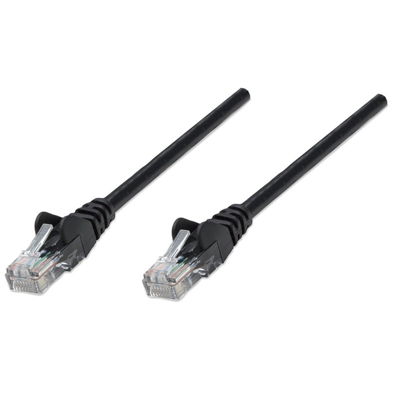 Mrežni kabel INTELLINET UTP CAT5e 10m črn