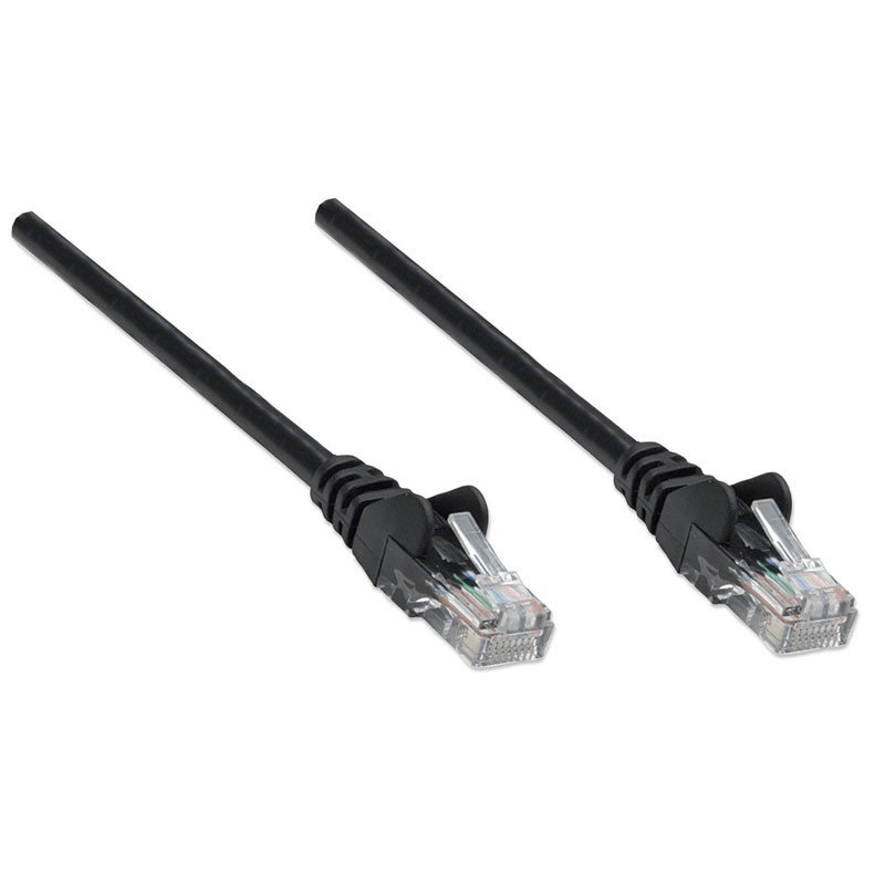 Mrežni kabel INTELLINET UTP CAT5e 10m črn