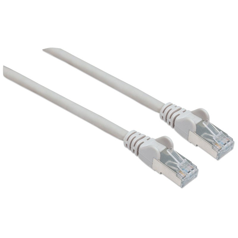 Mrežni kabel INTELLINET SFTP CAT6a 0,25m siv