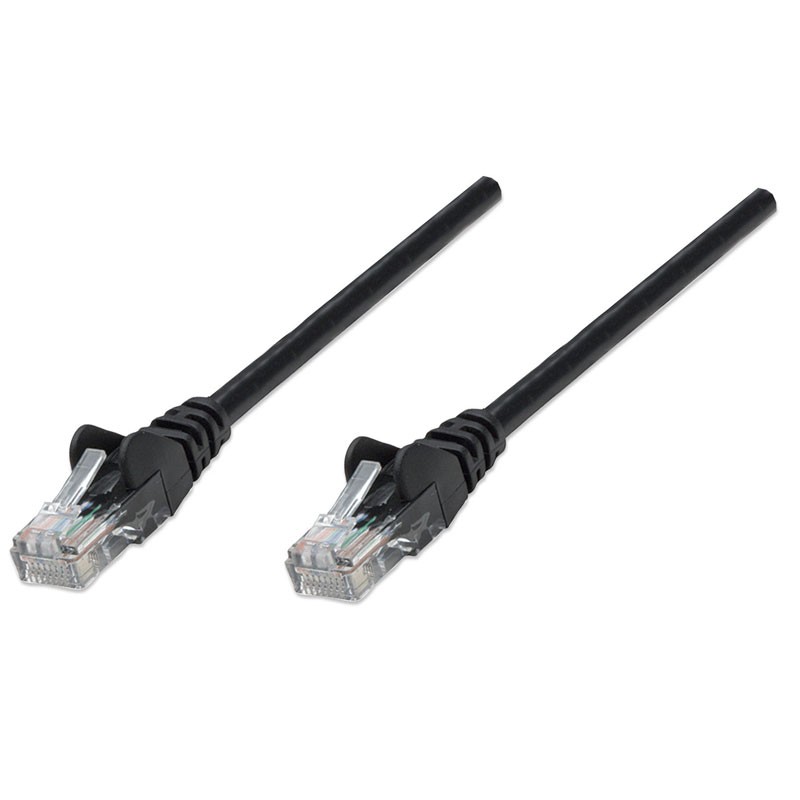 Mrežni kabel INTELLINET UTP CAT5e 2m črn