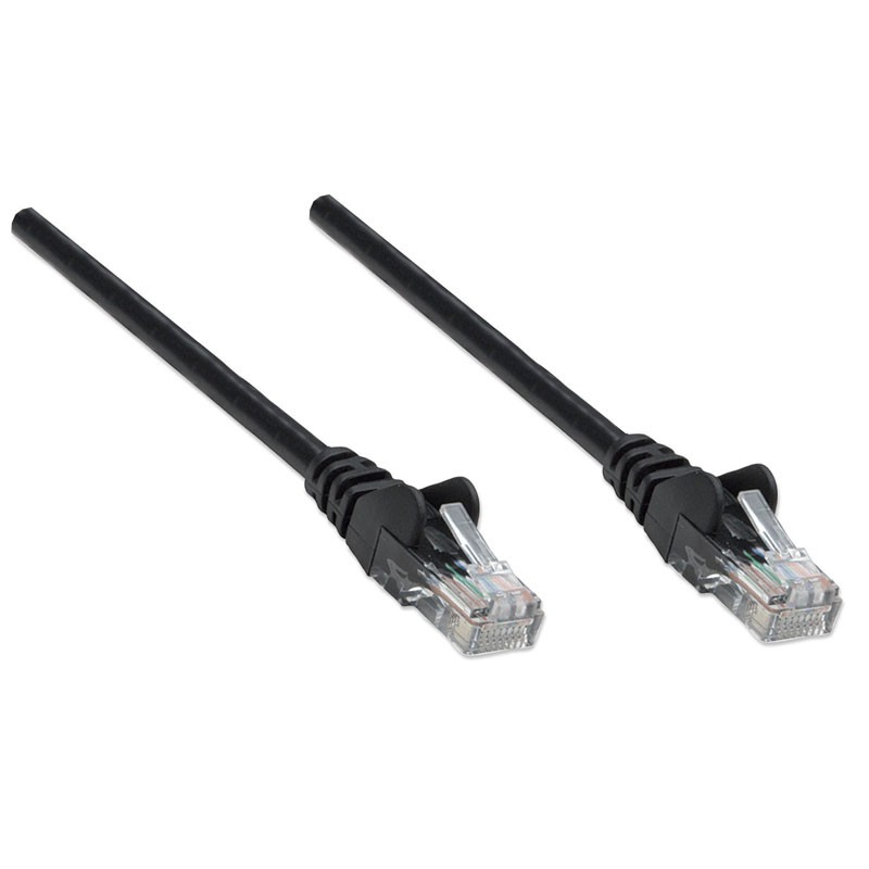 Mrežni kabel INTELLINET UTP CAT5e 2m črn