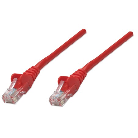 Mrežni kabel INTELLINET UTP CAT5e 2m rdeč