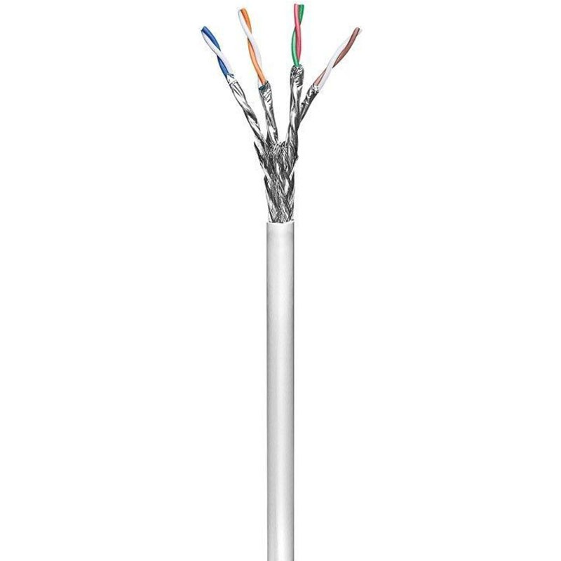 Mrežni kabel GOOBAY Cat6 SFTP (PiMF) CCA SOHO AWG23/1 100m