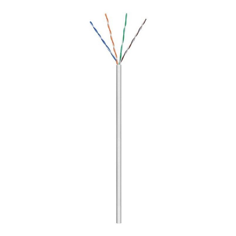 Mrežni kabel GOOBAY UTP Cat5e 100m siv