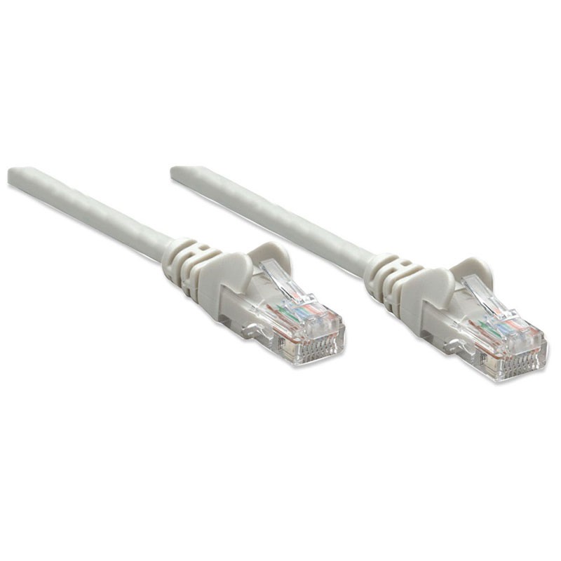 Mrežni kabel INTELLINET UTP CAT5e 0,5m siv