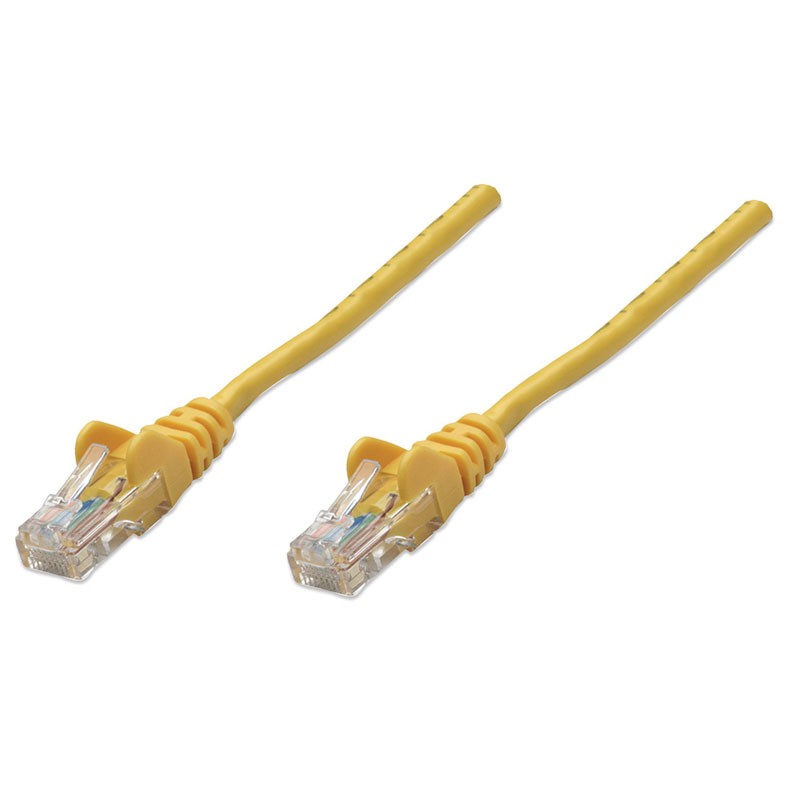 Mrežni kabel INTELLINET  UTP CAT5e 1m rumen