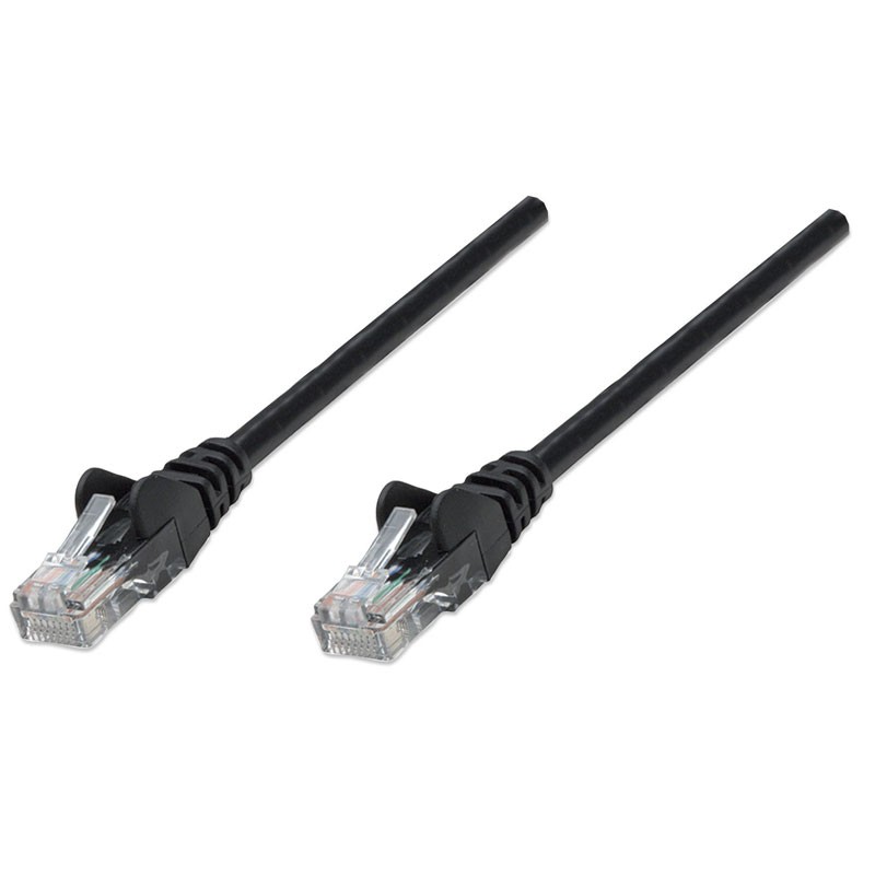 Mrežni kabel INTELLINET UTP CAT5e 1,5m črn