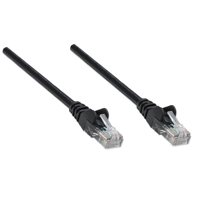 Mrežni kabel INTELLINET UTP CAT5e 1,5m črn