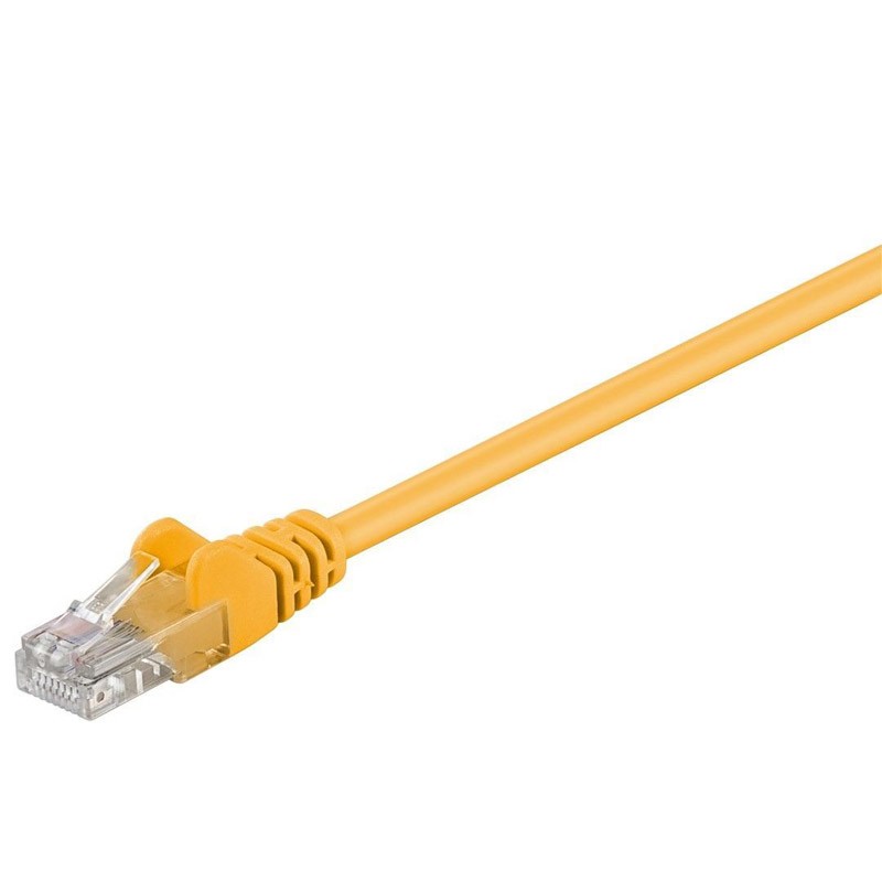 Mrežni kabel GOOBAY UTP Cat5e 1,5m rumen