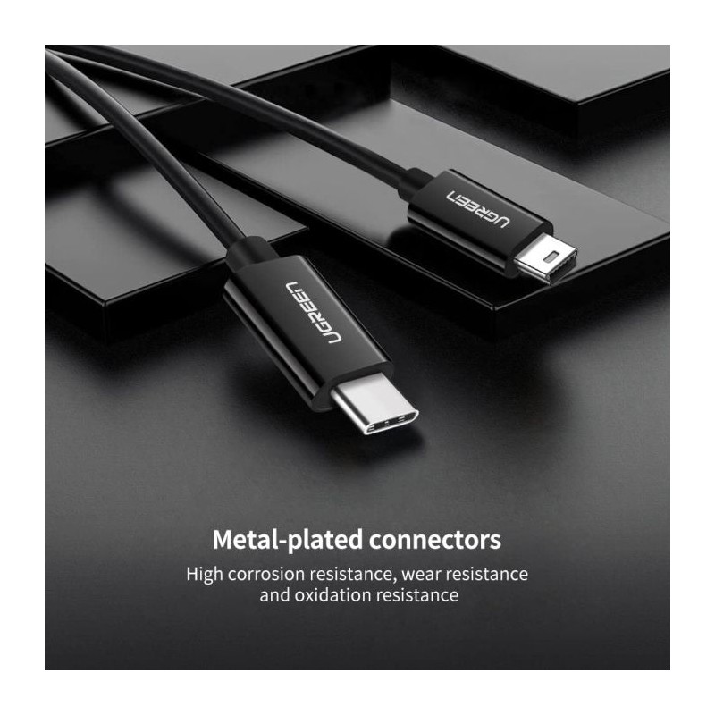 Ugreen kabel USB-C 2.0 (M) na Mini USB 5Pin moški