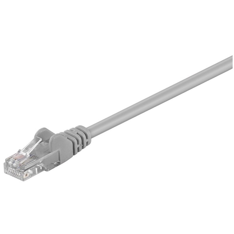 Mrežni kabel GOOBAY UTP Cat5e 15m siv