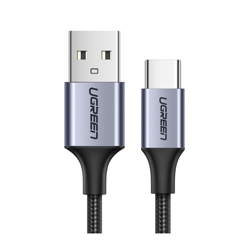 Kabel USB 2.0 A na USB-C Ugreen 2m (črn)