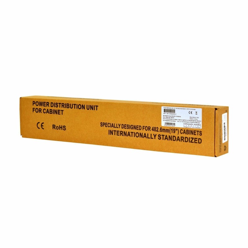 Razdelilec  48cm 8x220V PVC EFB 2m