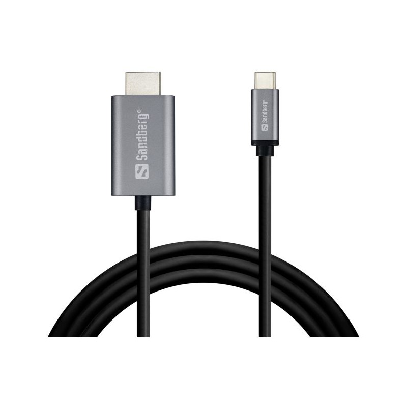 Sandberg USB-C na HDMI adapter kabel 2m