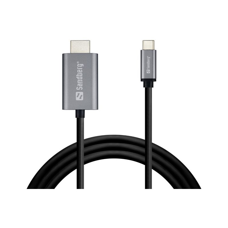 Sandberg USB-C na HDMI adapter kabel 2m