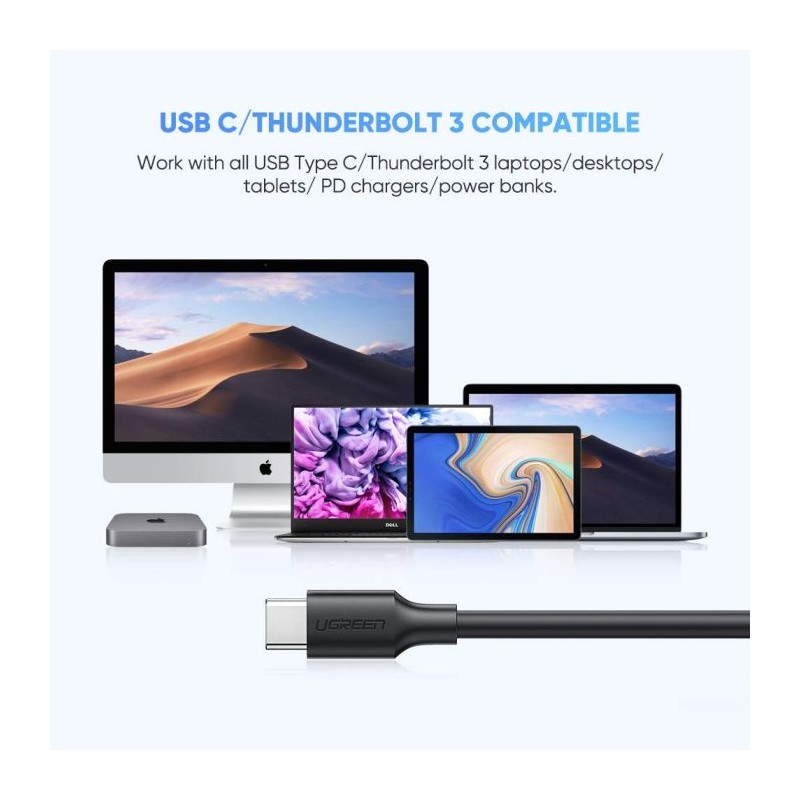 Ugreen kabel USB-C na Micro B 1m