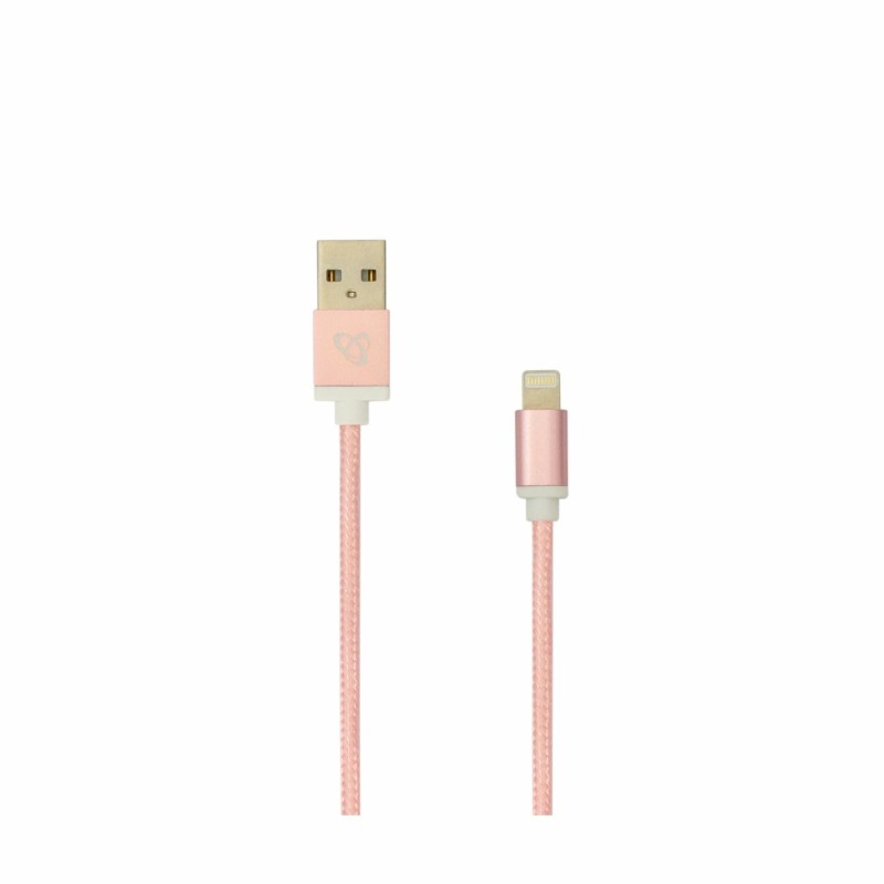 Kabel Apple USB/Lightning 1,5m roza SBOX 8556019