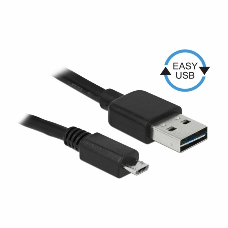 Kabel USB A-B mikro EASY  2m obojestranski Delock 8519206