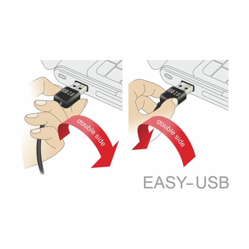 Kabel USB A-B mikro EASY  5m obojestranski Delock 8519208