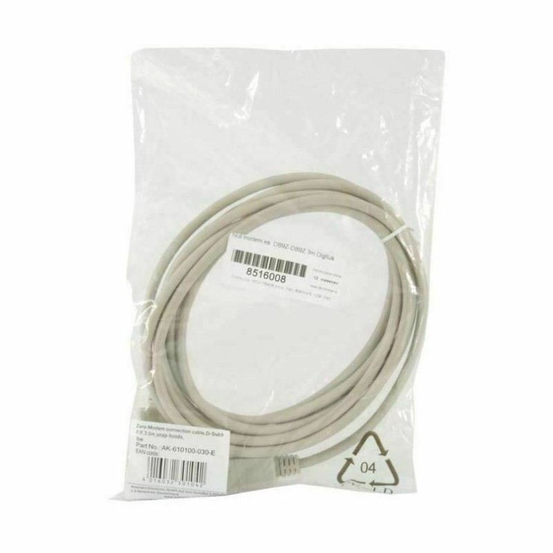 Null modem ka. DB9Ž-DB9Ž 3m Digitus 8516008