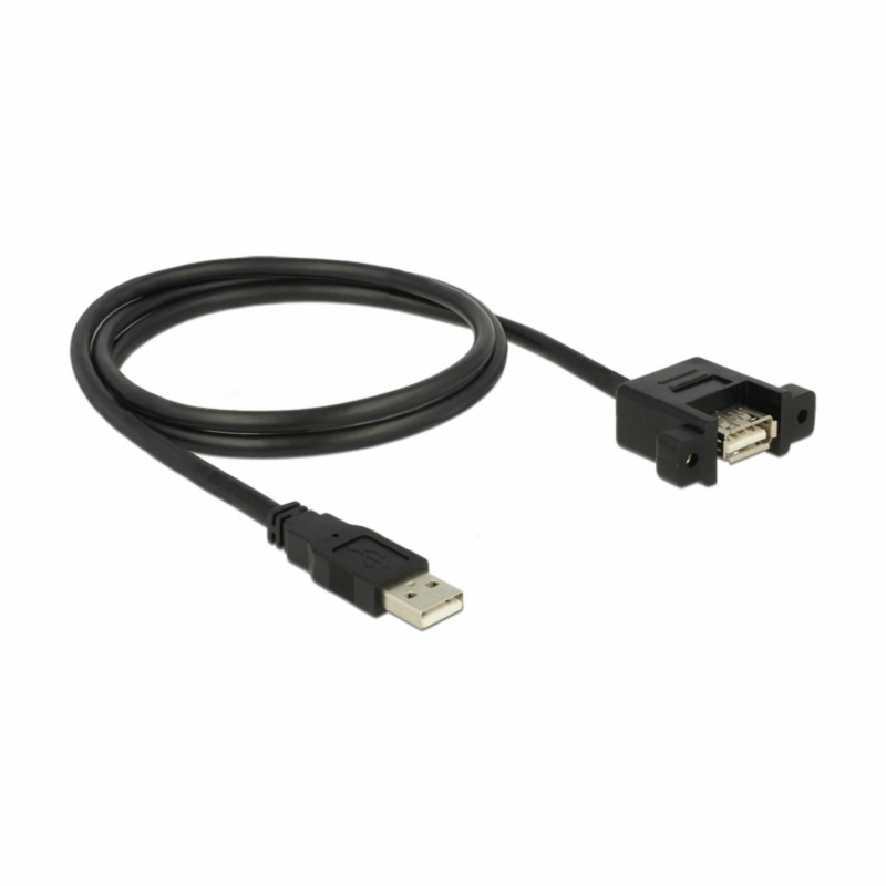 Podaljšek USB A-A  1m Delock vgradni črn 8519127