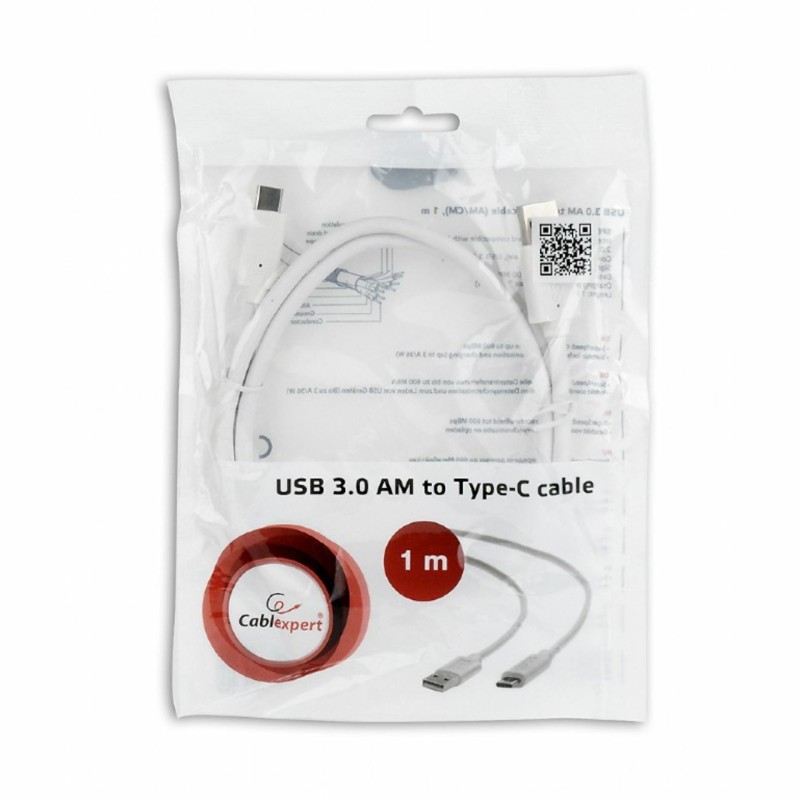 Kabel USB 3.1 A-C  1m bel Cablexpert 8519217