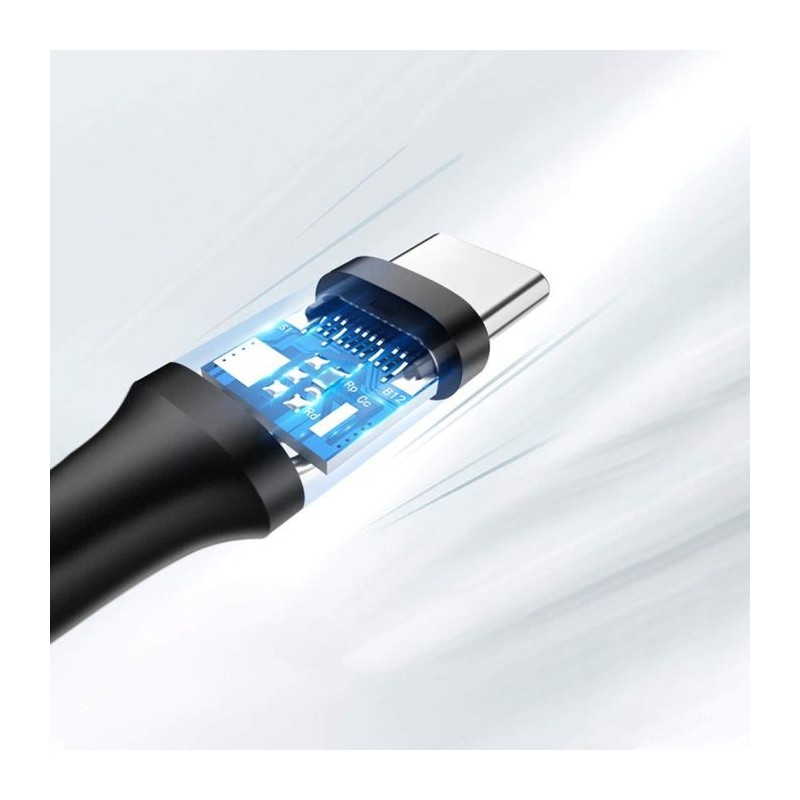UGREEN USB A 2.0 na USB-C kabel 2m (črn)