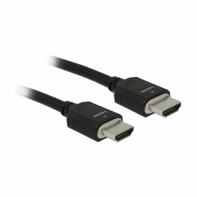 Kabel HDMI z mrežno povezavo 3m Delock črn High Speed Ultra HD 8K