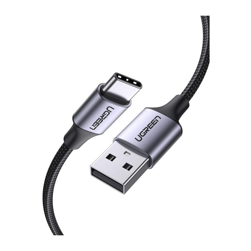 UGREEN USB 2.0 A na USB-C kabel 0.25m (črn)