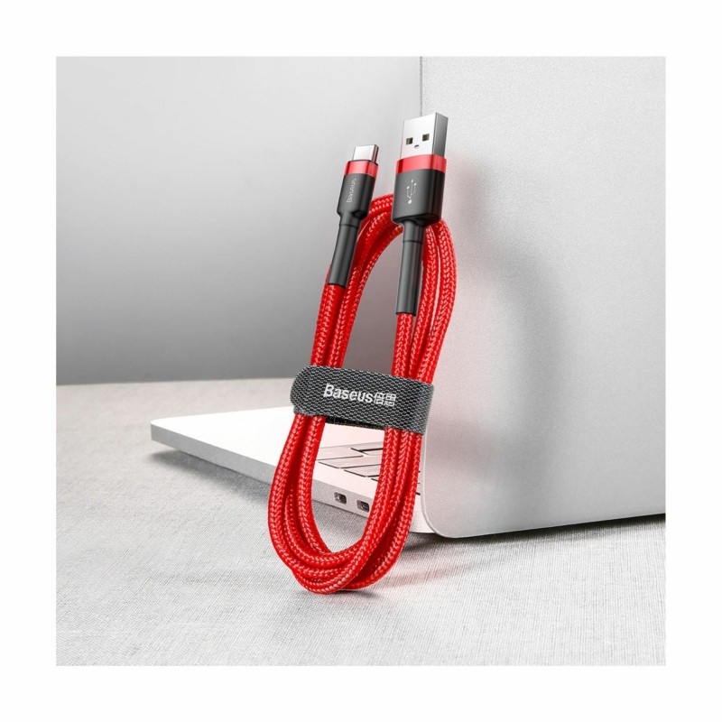 Kabel USB A-C 0,5m 3A Cafule rdeč Baseus 8519265